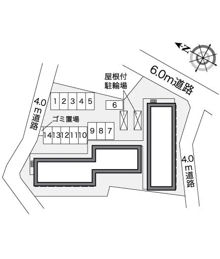 ★手数料０円★東村山市秋津町　月極駐車場（LP）